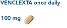 100mg (once daily)