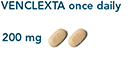 200mg (once daily)