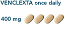 400mg (once daily)