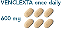 600mg (once daily)