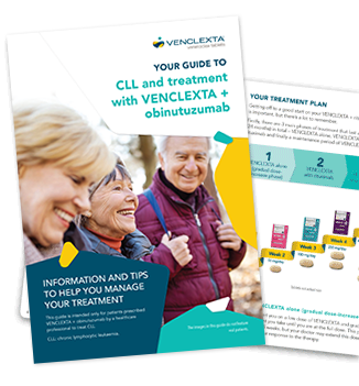 Patient Guide to CLL and treatment with VENCLEXTA + obinutuzumab
