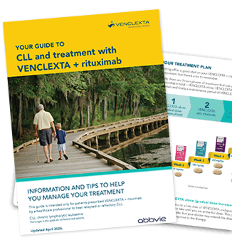 Patient Guide to CLL and treatment with VENCLEXTA + rituximab